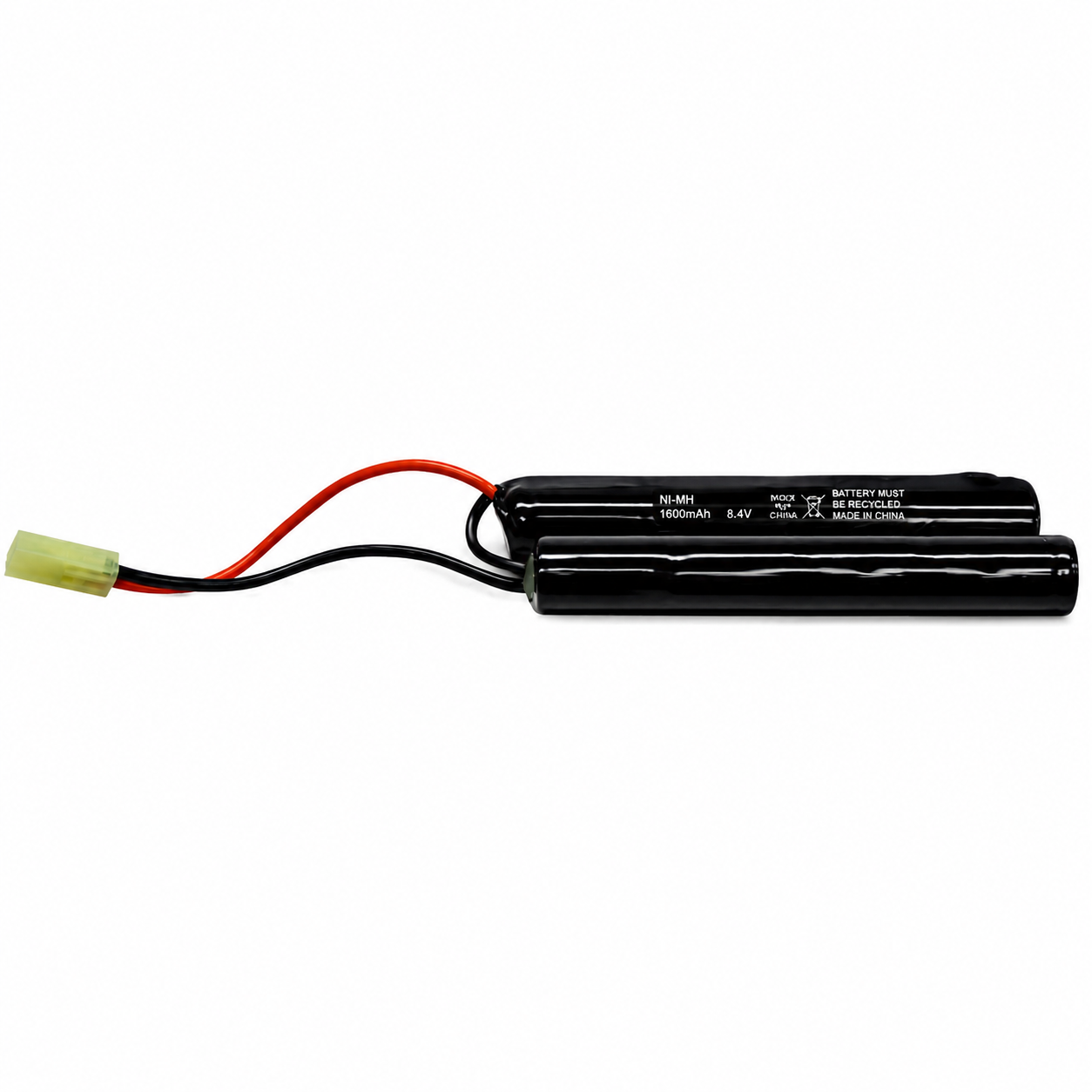 Airsoft 9.6v Nimh 1600mAH Nunchuck Butterfly Battery