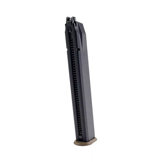 Walther PPQ GBB Airsoft 45 Round Extended Magazine- Black
