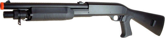 Double Eagle Airsoft Tri Bust Shotgun Full Stock