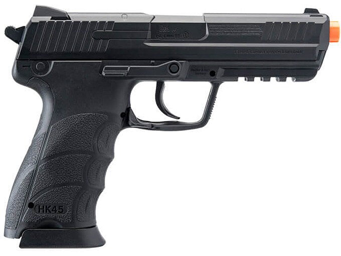 H&K HK45 CO2 Airsoft Pistol, Non-Blowback