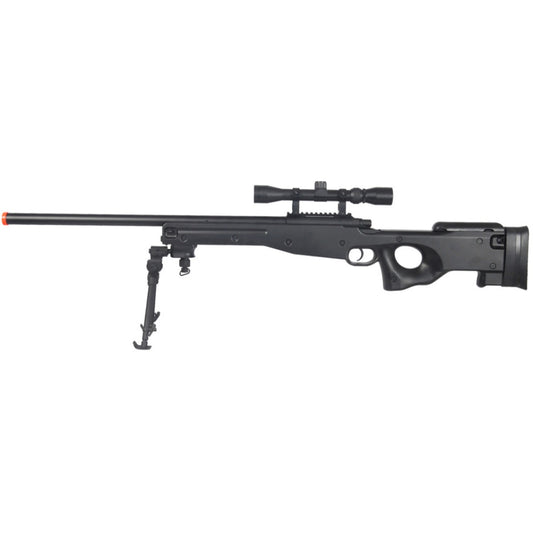AGM Airsoft MK96 Bolt Action Sniper Rifle with Scope & Bipod