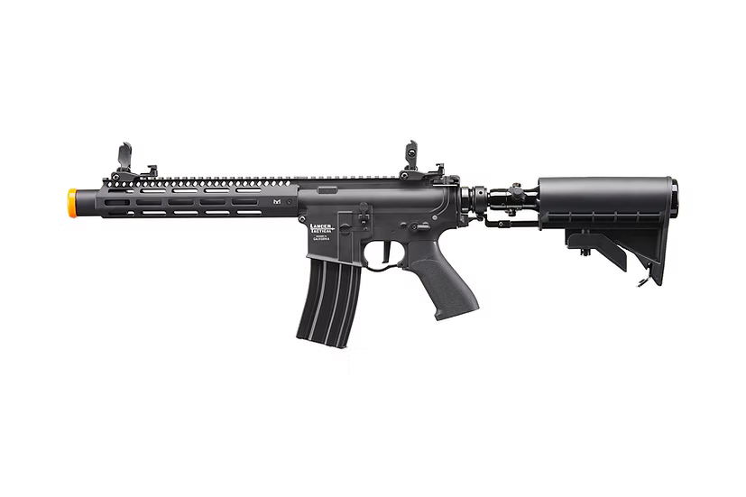 Lancer Tactical Full Metal Legion HPA M-LOK 10"Airsoft M4 Rifle w/ Stock Mounted Tank