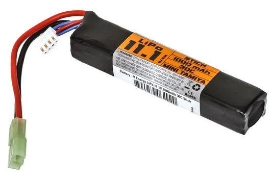 Valken Airsoft  11.1V  1000 Mah Li-Po Battery